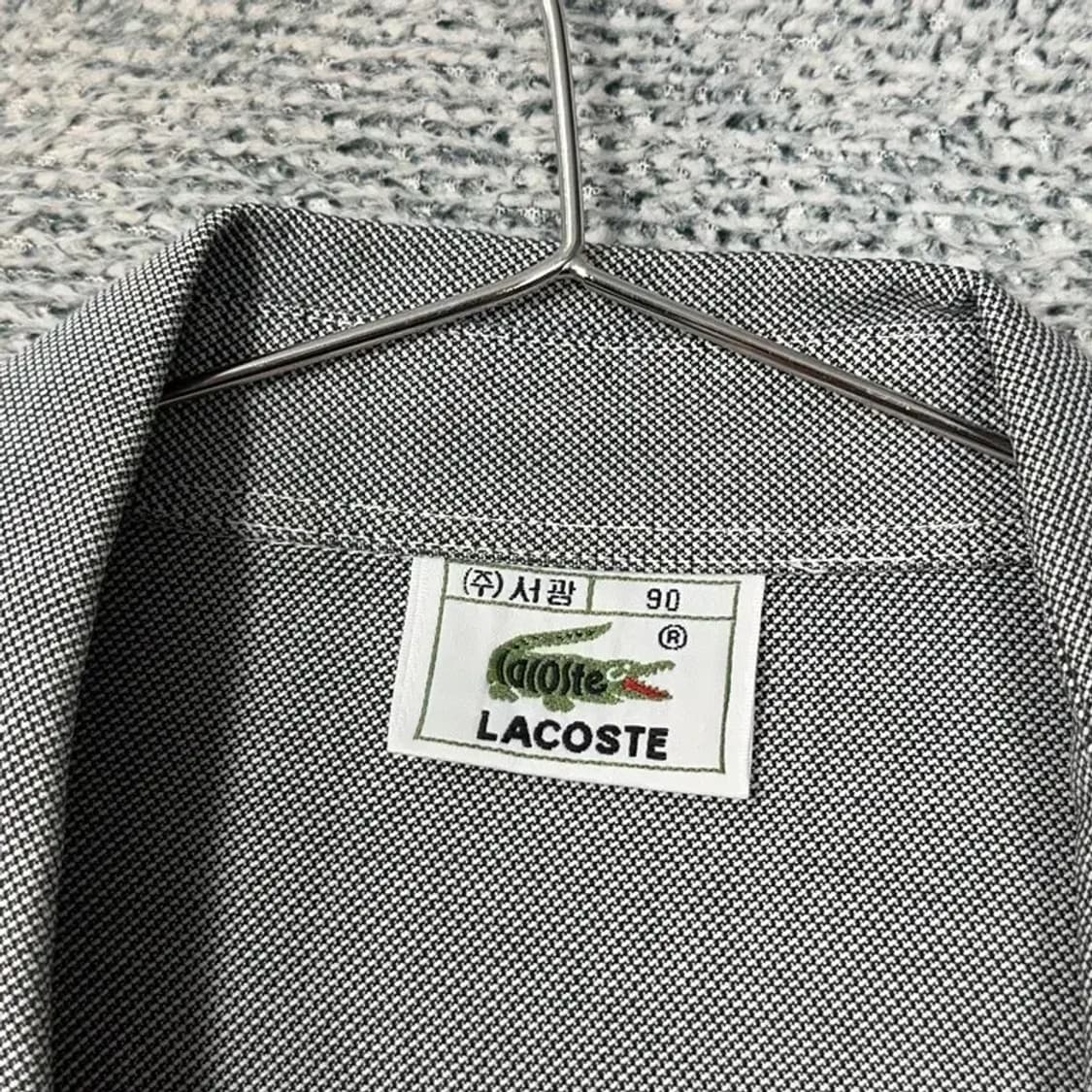 라코스테 서광 로고 캐주얼 셔츠 90 상품이미지3