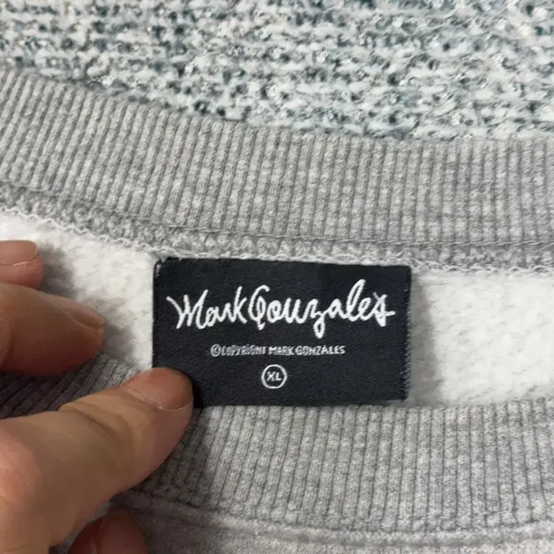 마크곤잘레스 레터링 로고 스웻셔츠 맨투맨 XL 상품이미지3