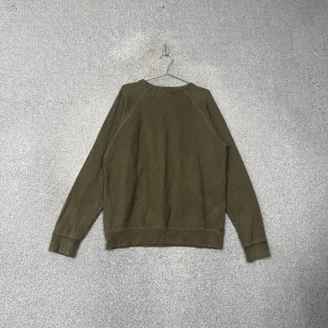 지프 빈티지 패치 카키 맨투맨 L 상품이미지2