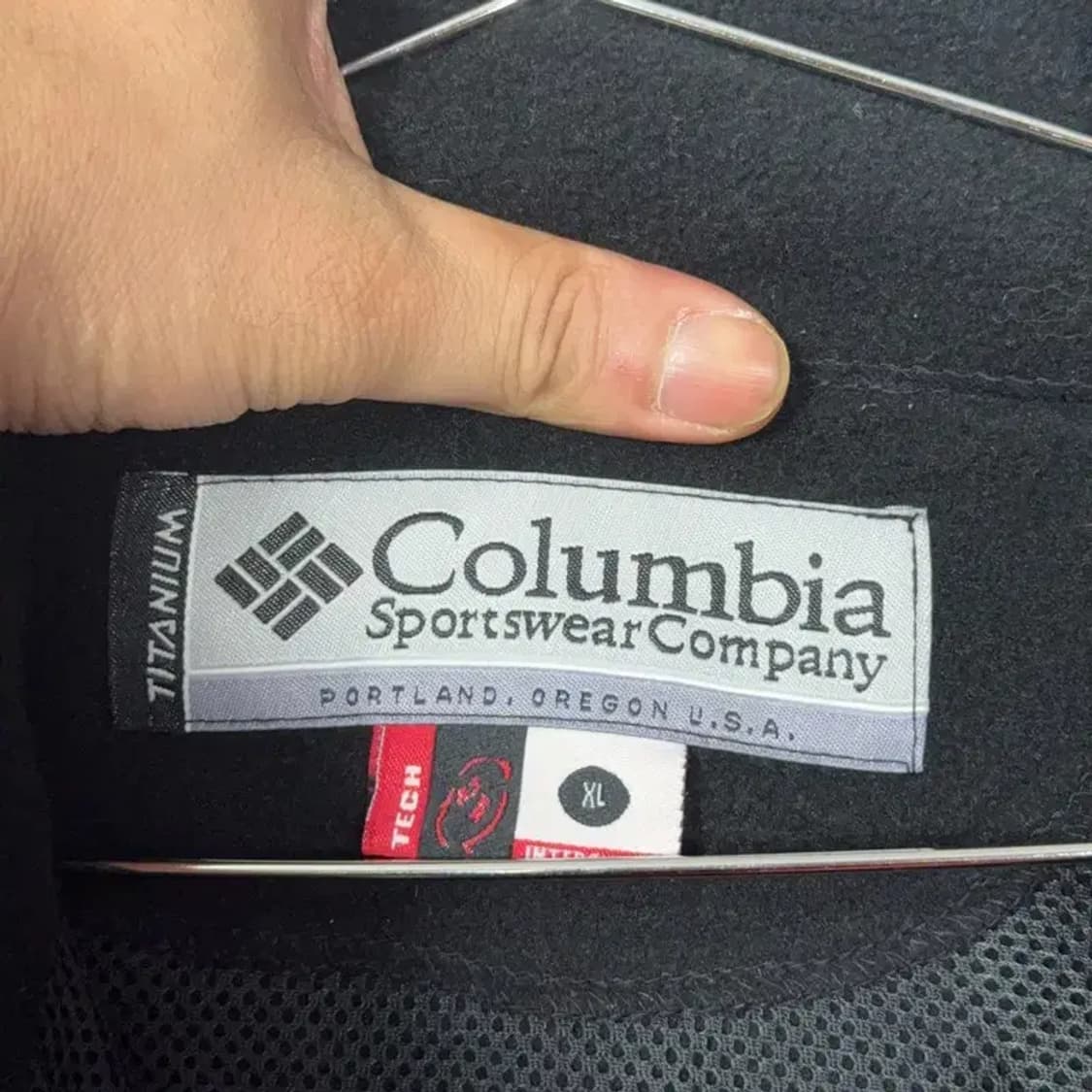 콜롬비아 멀티컬러 바람막이 윈드자켓 XL 상품이미지5