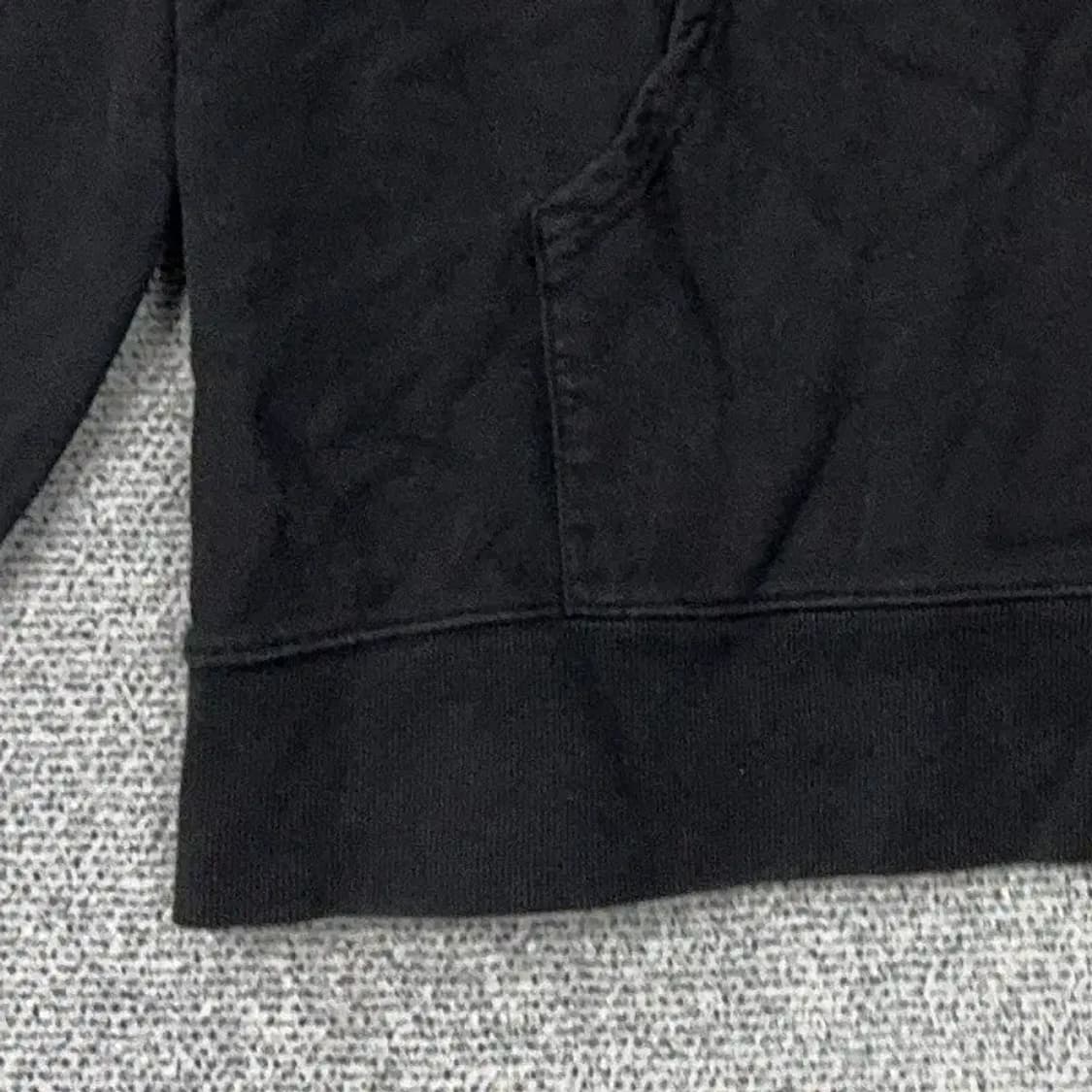 아임낫어휴먼비잉 프린팅 블랙 후드티 XL 상품이미지3