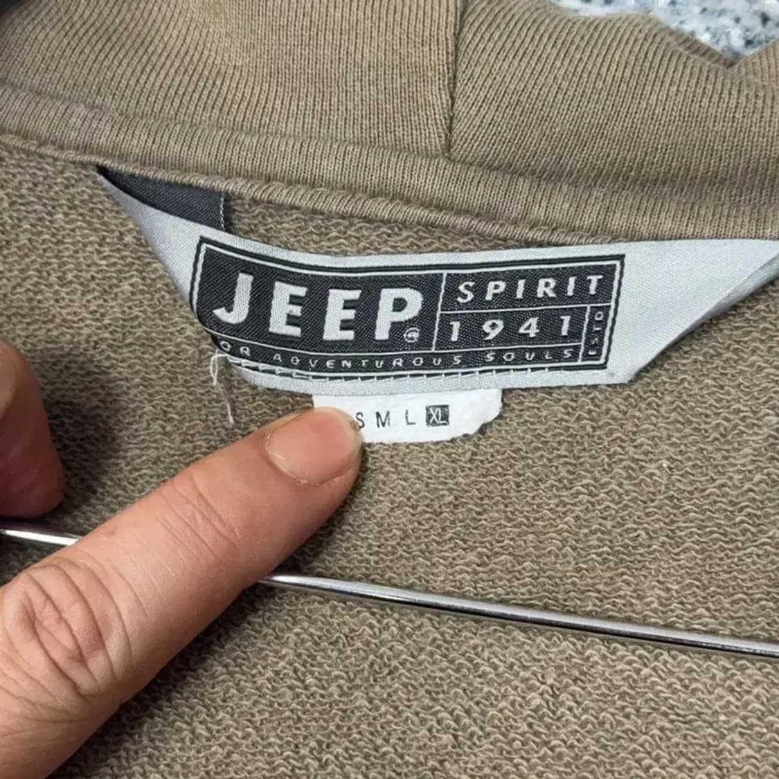 지프 스피릿 빈티지 후드집업 XL 상품이미지5