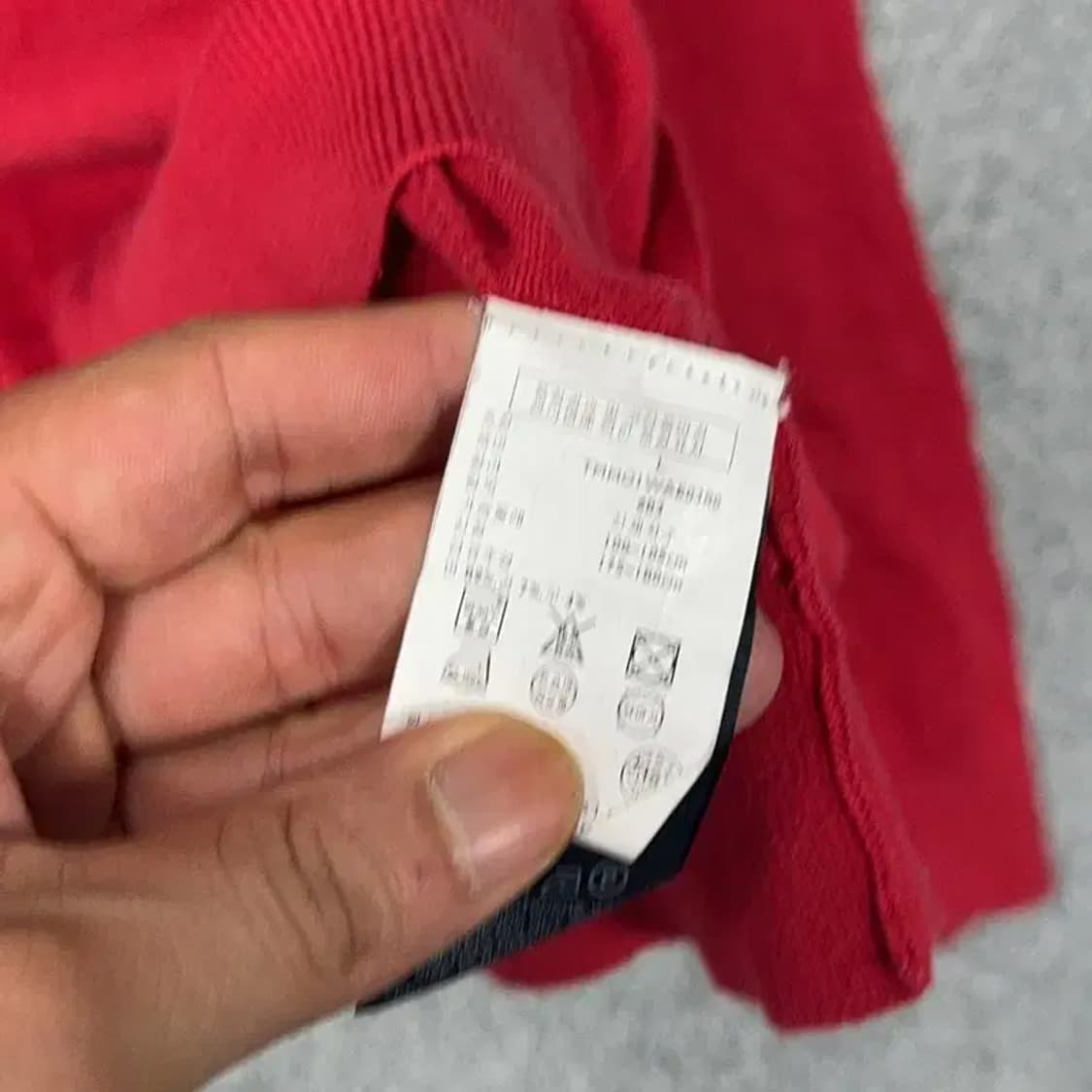 타미힐피거 실크 로고 가디건 L 상품이미지4