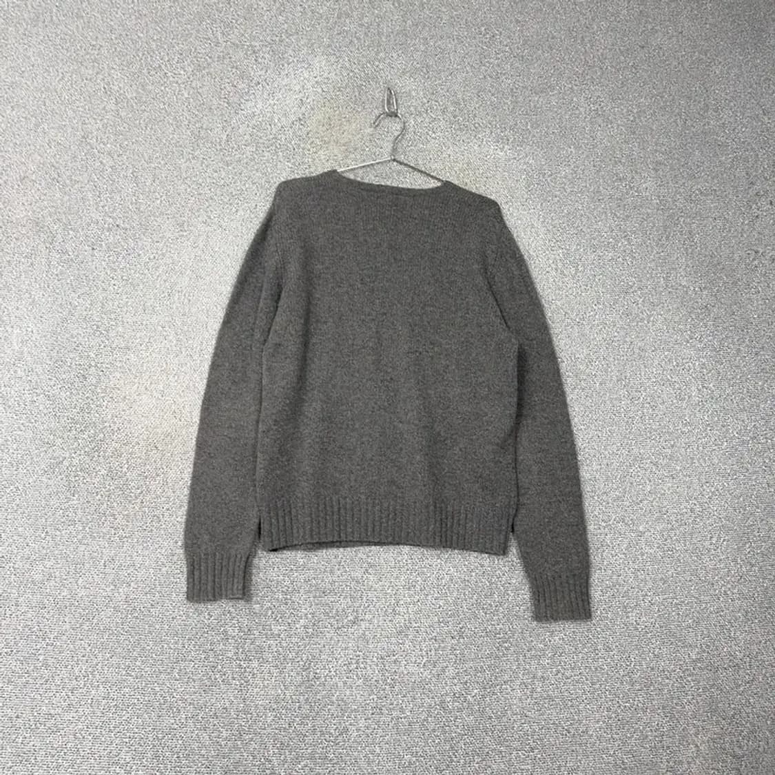 캘빈클라인 그레이 울 니트 M 상품이미지2