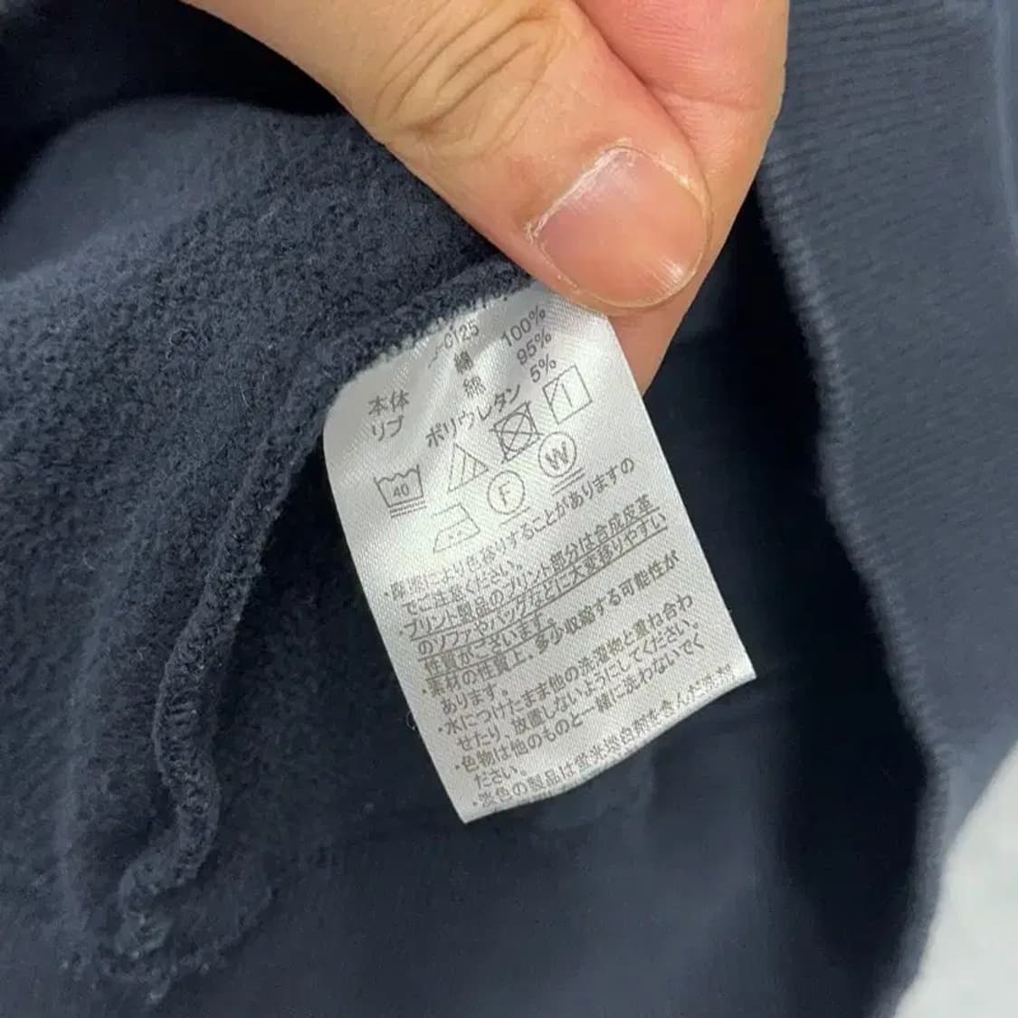 챔피온 네이비 후드티 M 상품이미지4