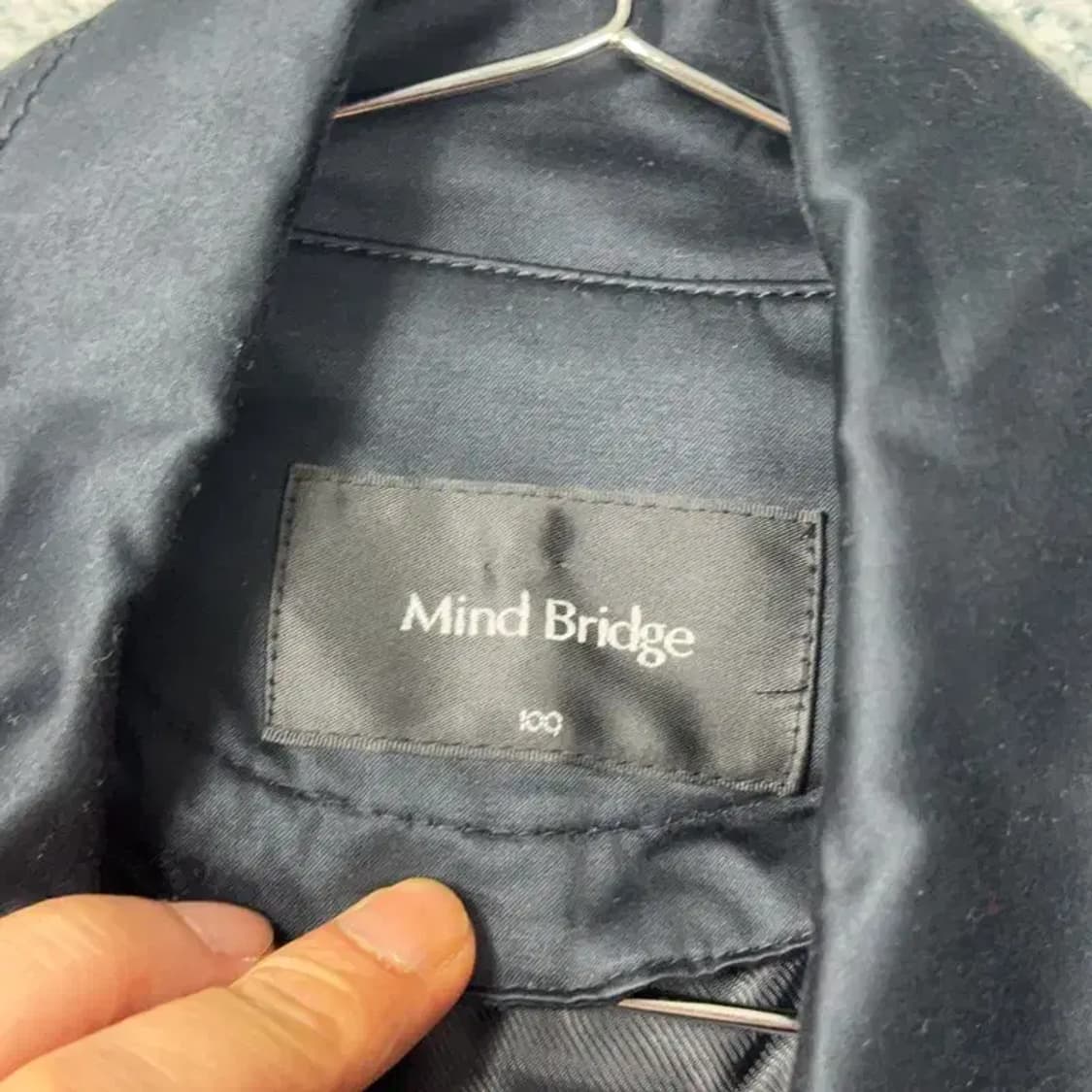 마인드브릿지 캐주얼 나일론 트렌치 코트 100 상품이미지3