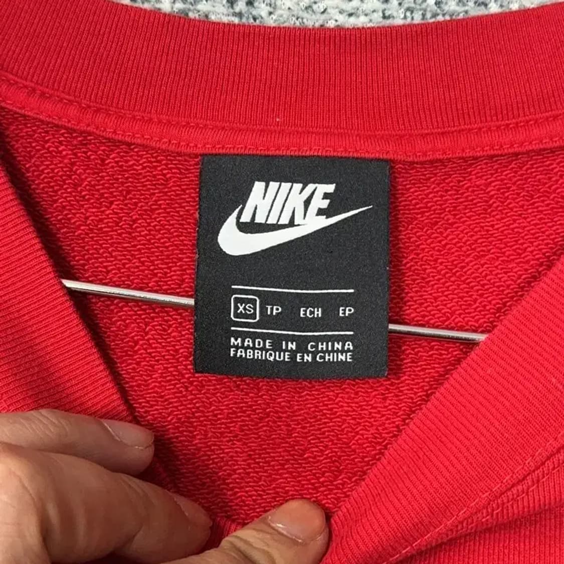 나이키 레오파드 빅스우시 오버핏 맨투맨 XS 상품이미지3