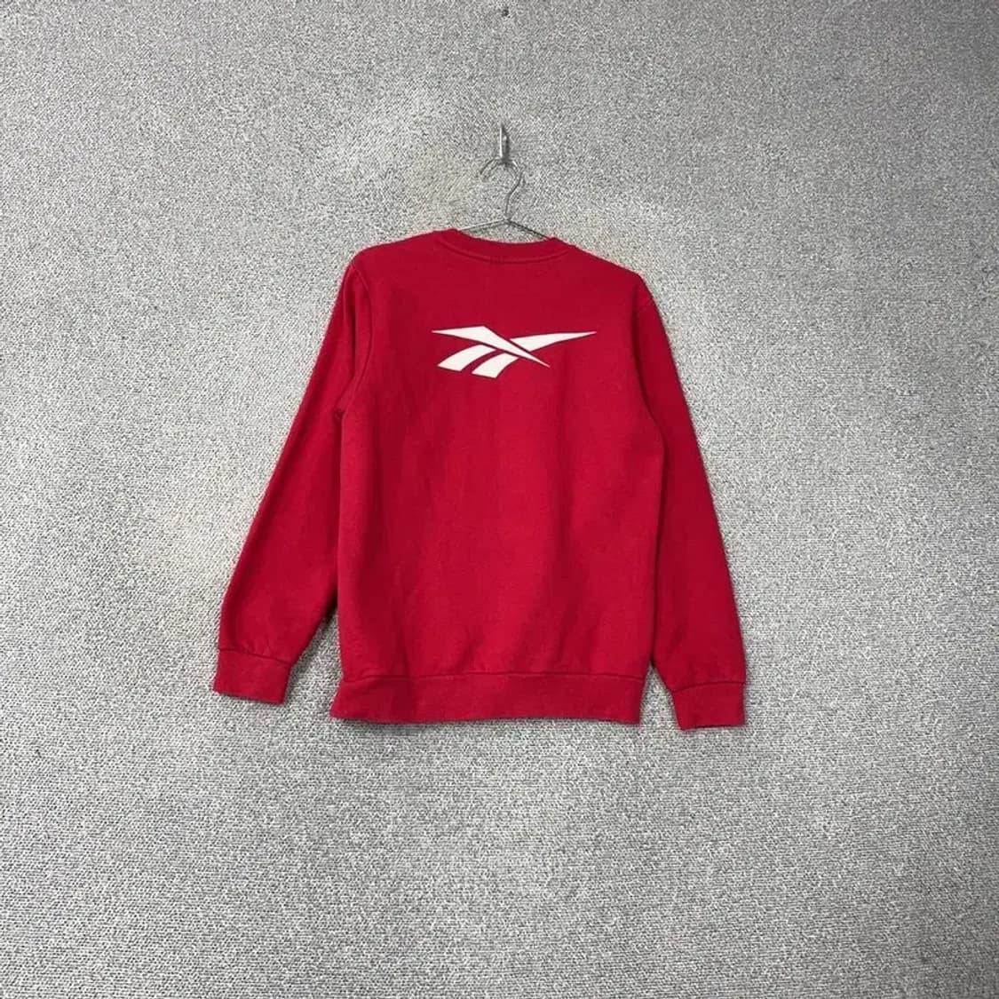 리복 레드 로고 맨투맨 M 상품이미지2