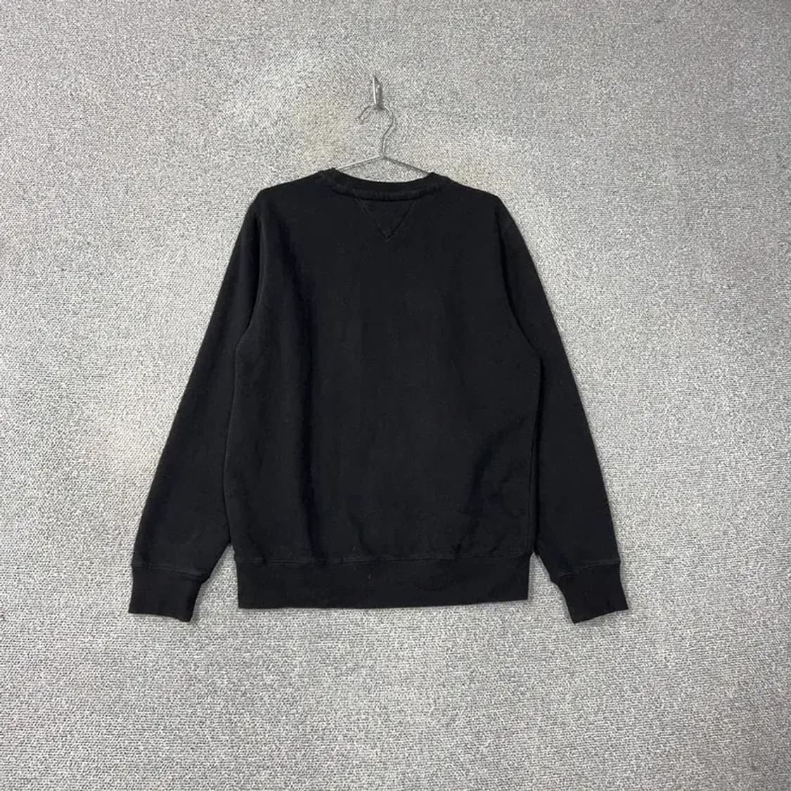 타미힐피거 블랙 캐주얼 맨투맨 L 상품이미지2