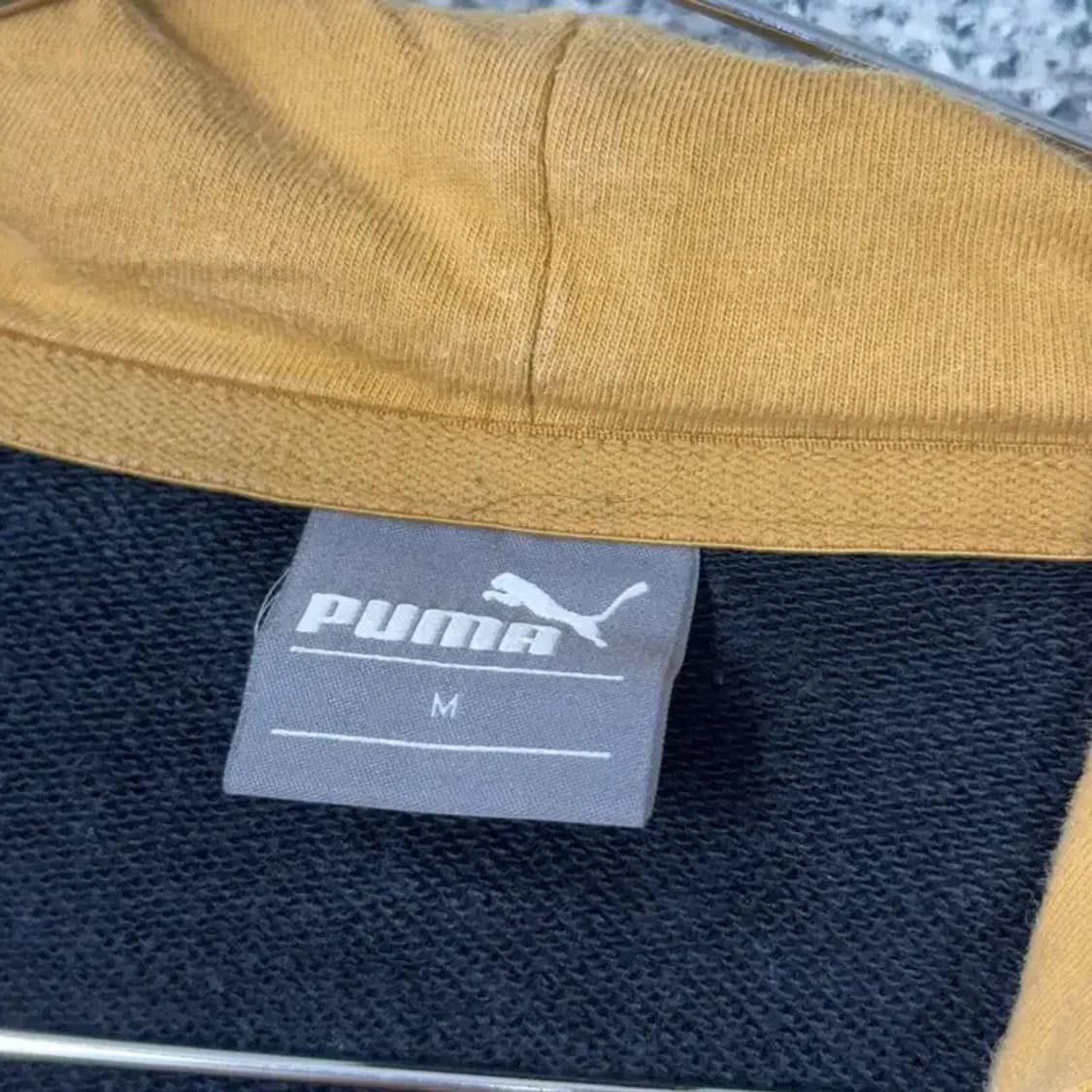푸마 센터로고 후드티 M 상품이미지3