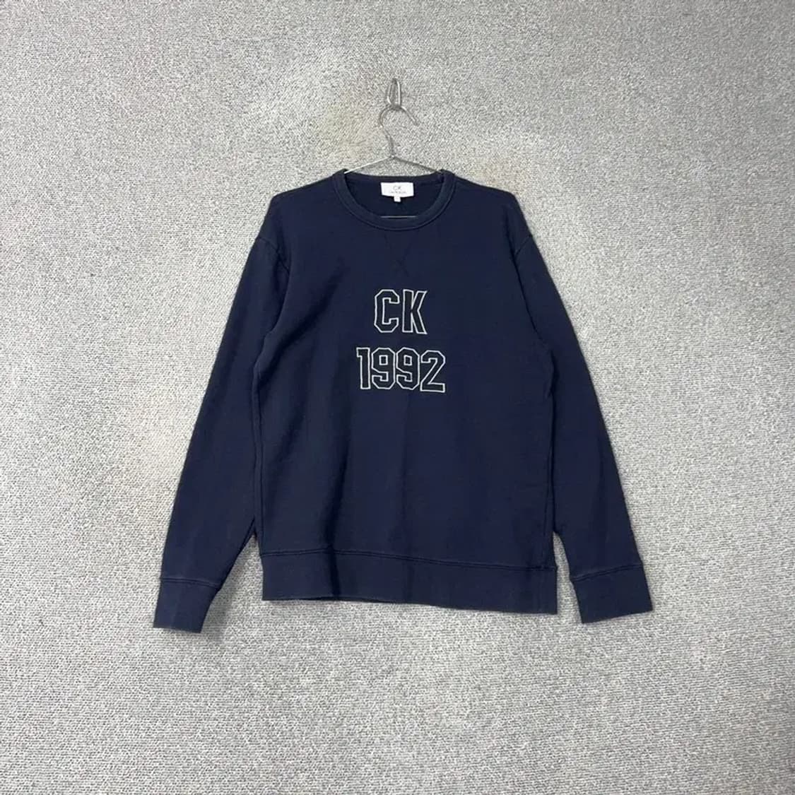 캘빈클라인 CK 로고 캐주얼 맨투맨 M 상품이미지1