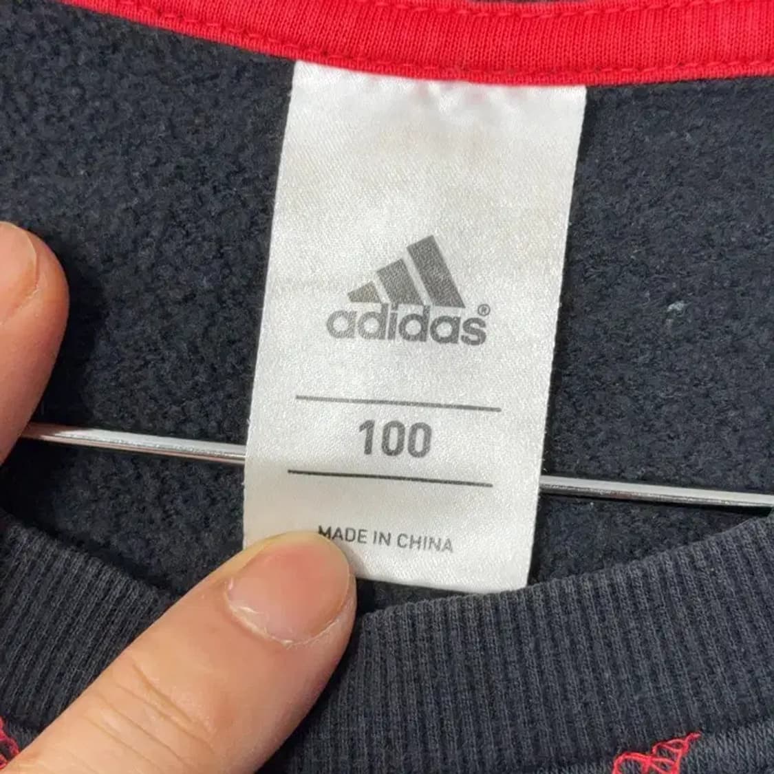 아디다스 시카고불스 블랙 맨투맨 100 상품이미지3