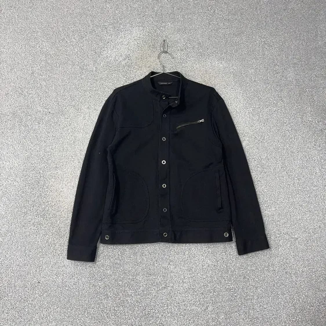 마인드브릿지 캐주얼 짚 버튼 트러커 자켓 100 상품이미지1