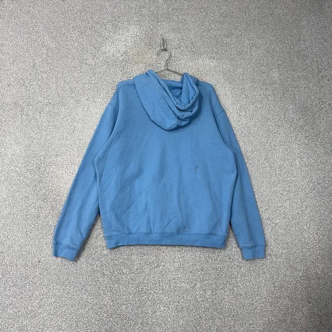 나이키 빈티지 프린팅 블루 오버핏 후드티 XL 상품이미지2