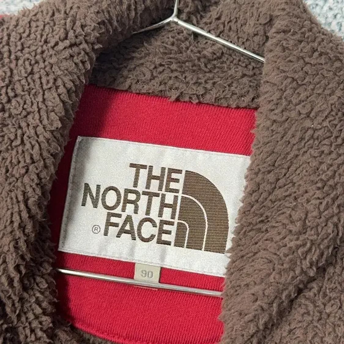노스페이스 레드 로고 후드집업 90 상품이미지3