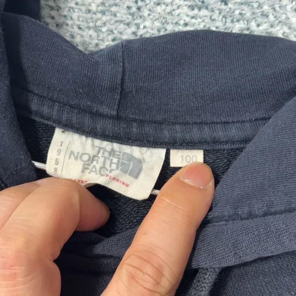 노스페이스 빈티지 백프린팅 후드티 L 상품이미지3