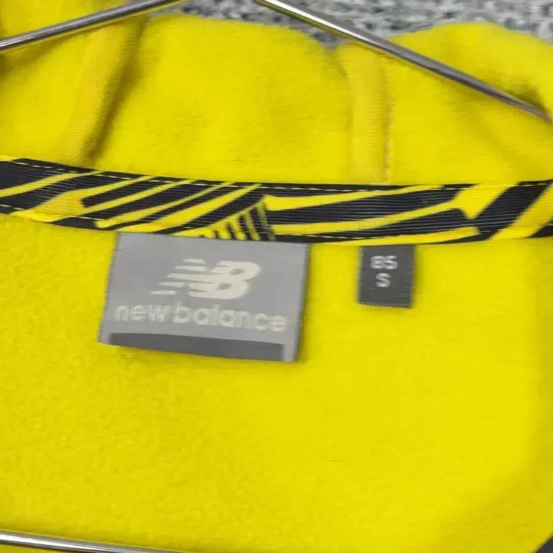 뉴발란스 로고 기능성 후드집업 S 상품이미지3