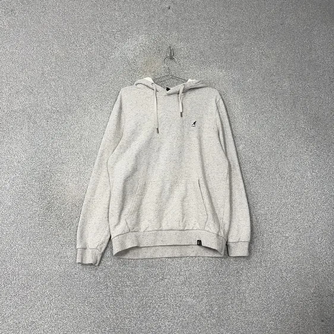 캉골 로고 그레이 후드티 XL 상품이미지1