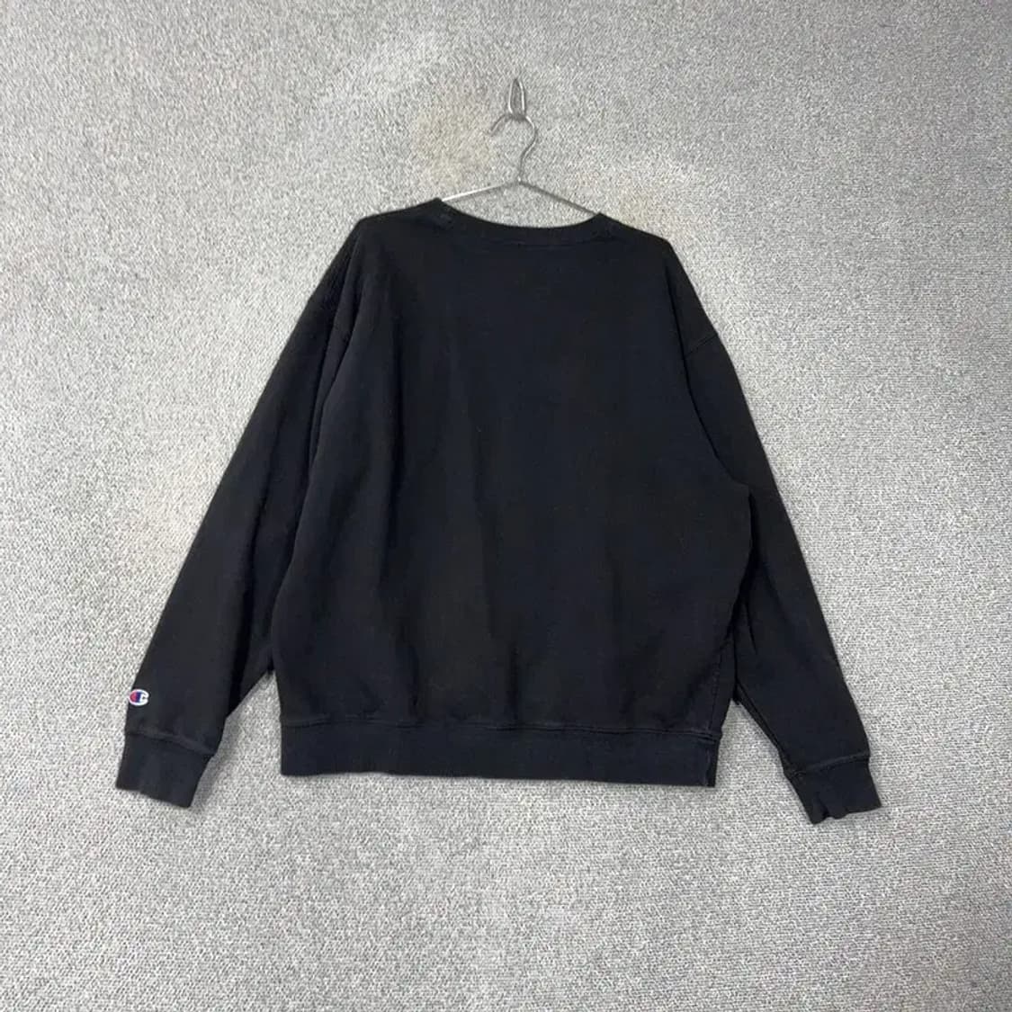 챔피온 클래식 블랙 맨투맨 XL 상품이미지2