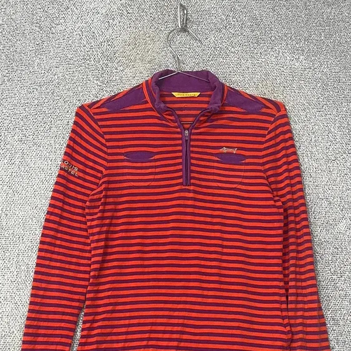 루이까스텔 여성 골프 반집업 긴팔티 90 상품이미지3