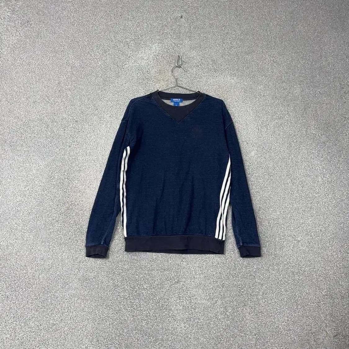 아디다스 삼선 데님 인디고 맨투맨 85 상품이미지1