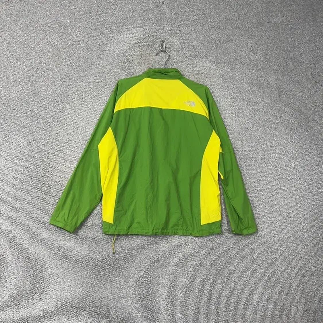 노스페이스 로고 그린 등산 기능성 바람막이 XL 상품이미지2