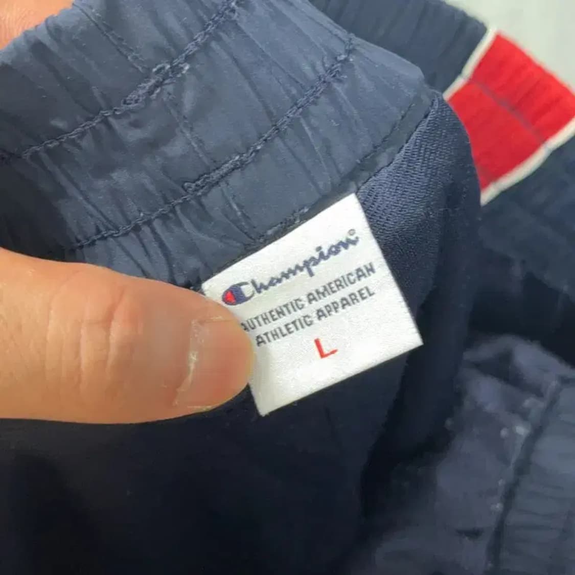 챔피온 로고 우븐 기능성 트랙팬츠 M 상품이미지5