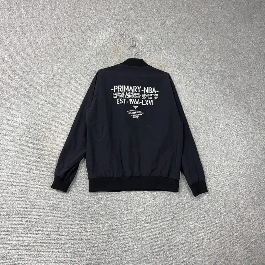 NBA 시카고불스 블랙 블루종 자켓 L 상품이미지2