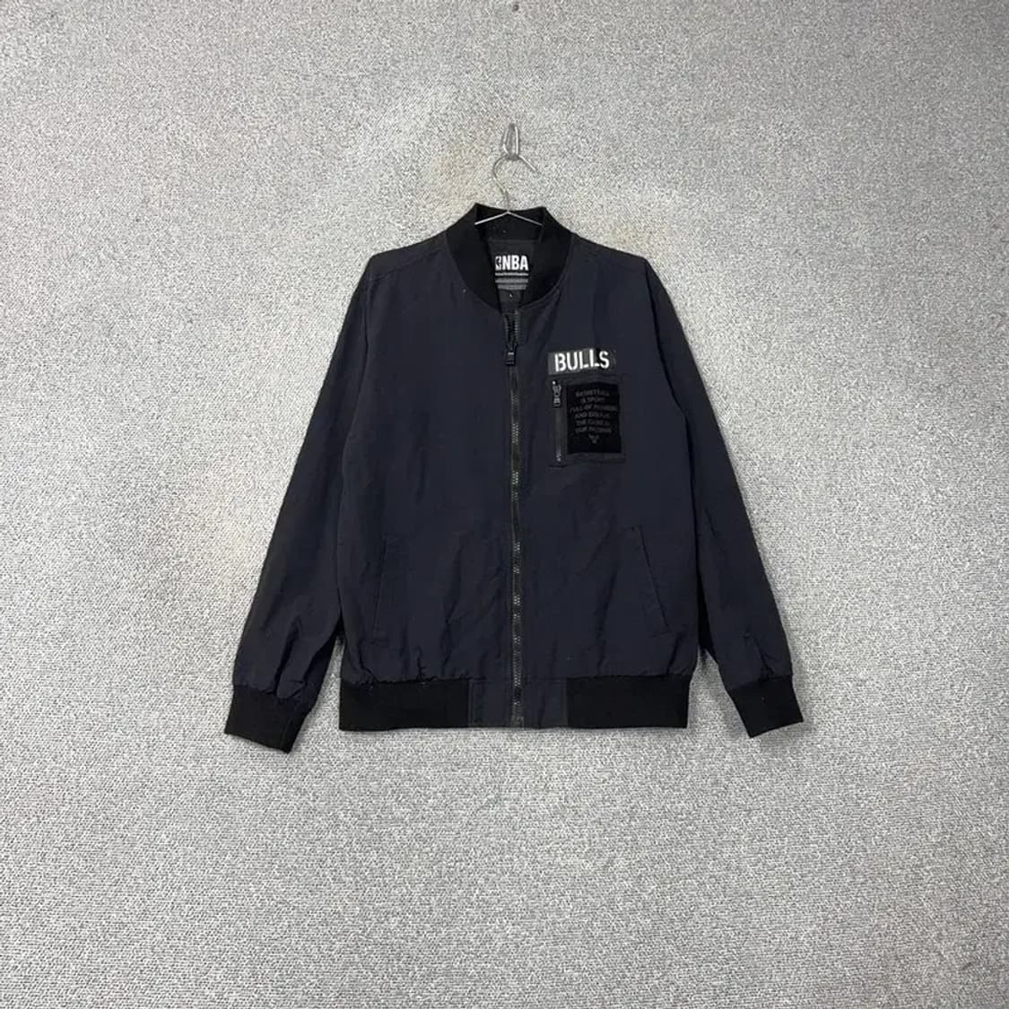 NBA 시카고불스 블랙 블루종 자켓 L 상품이미지1
