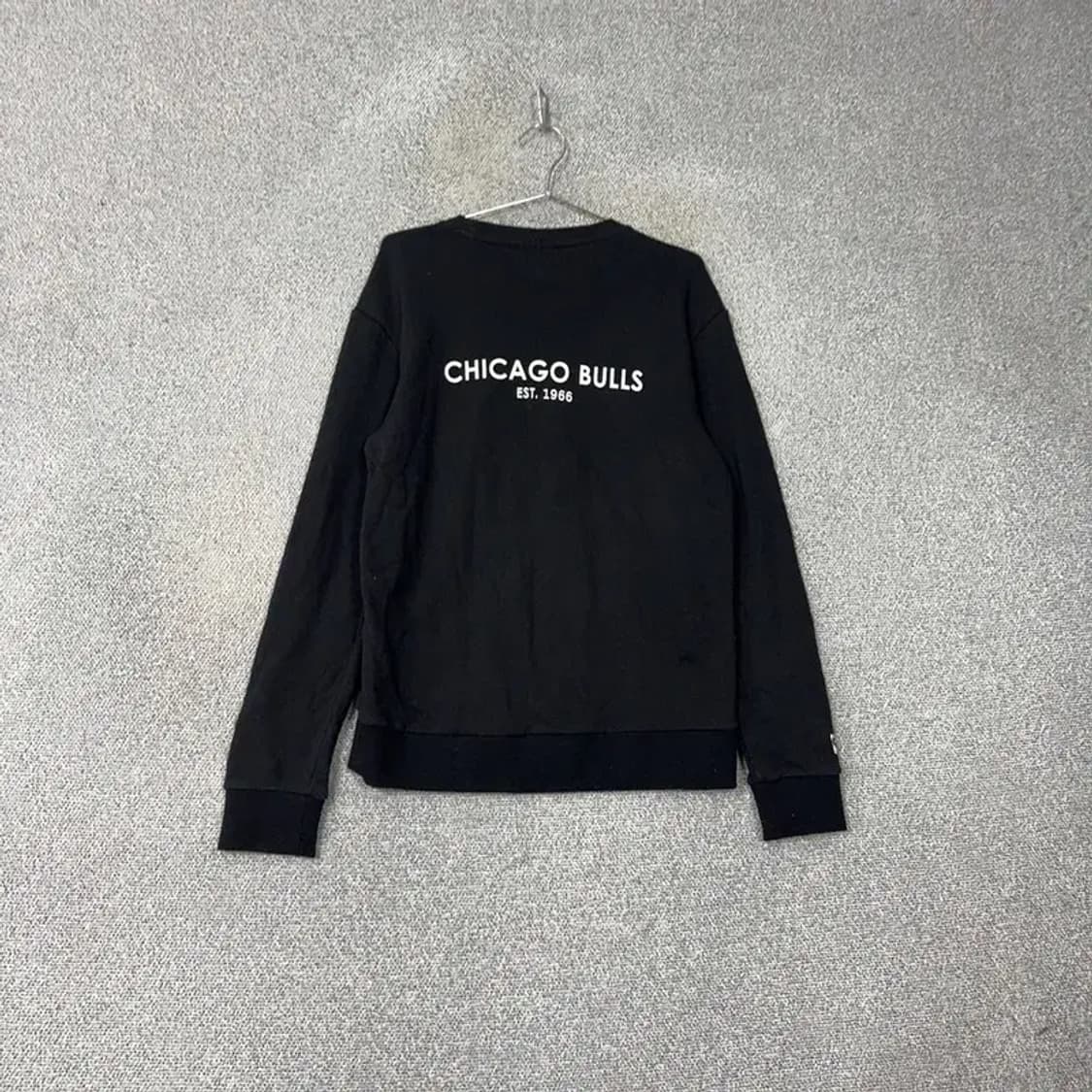 NBA 시카고불스 블랙 맨투맨 L 상품이미지2