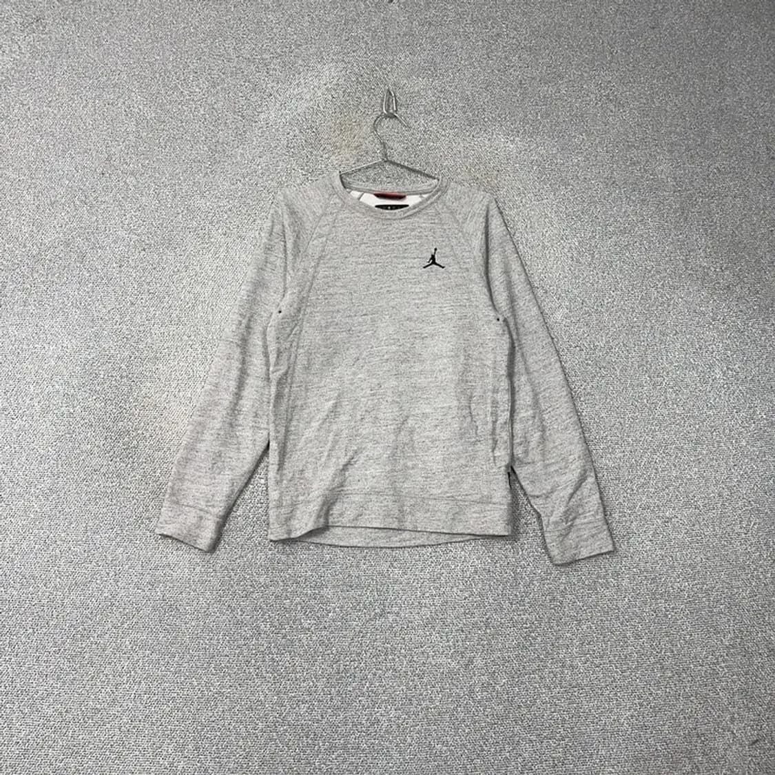 조던 로고 그레이 맨투맨 M 상품이미지1