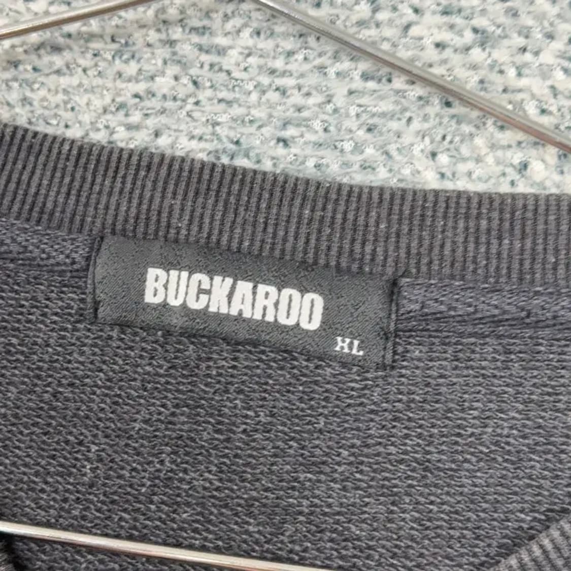 버커루 로고 캐주얼 맨투맨 XL 상품이미지3