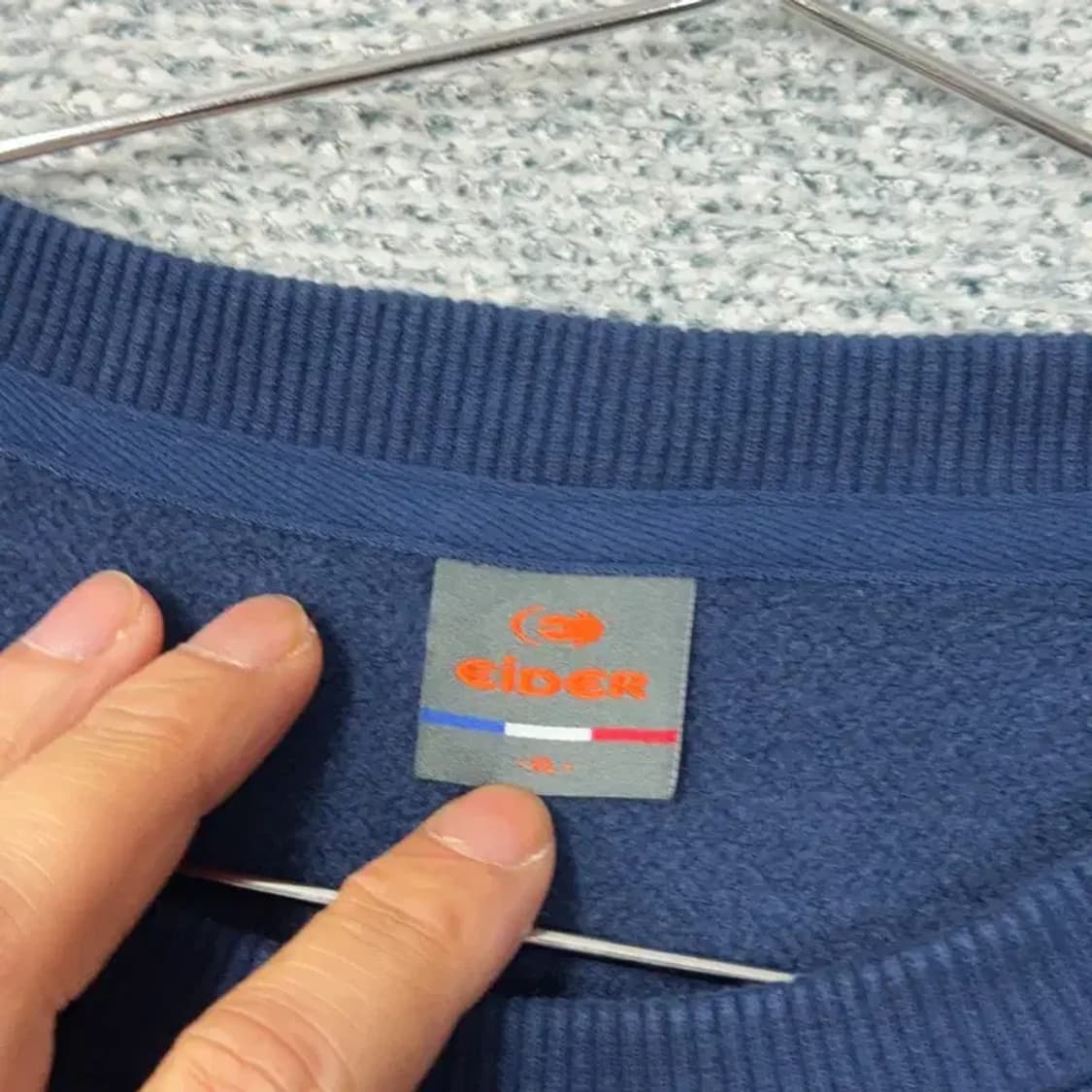 아이더 네이비 캐주얼 맨투맨 XL 상품이미지3