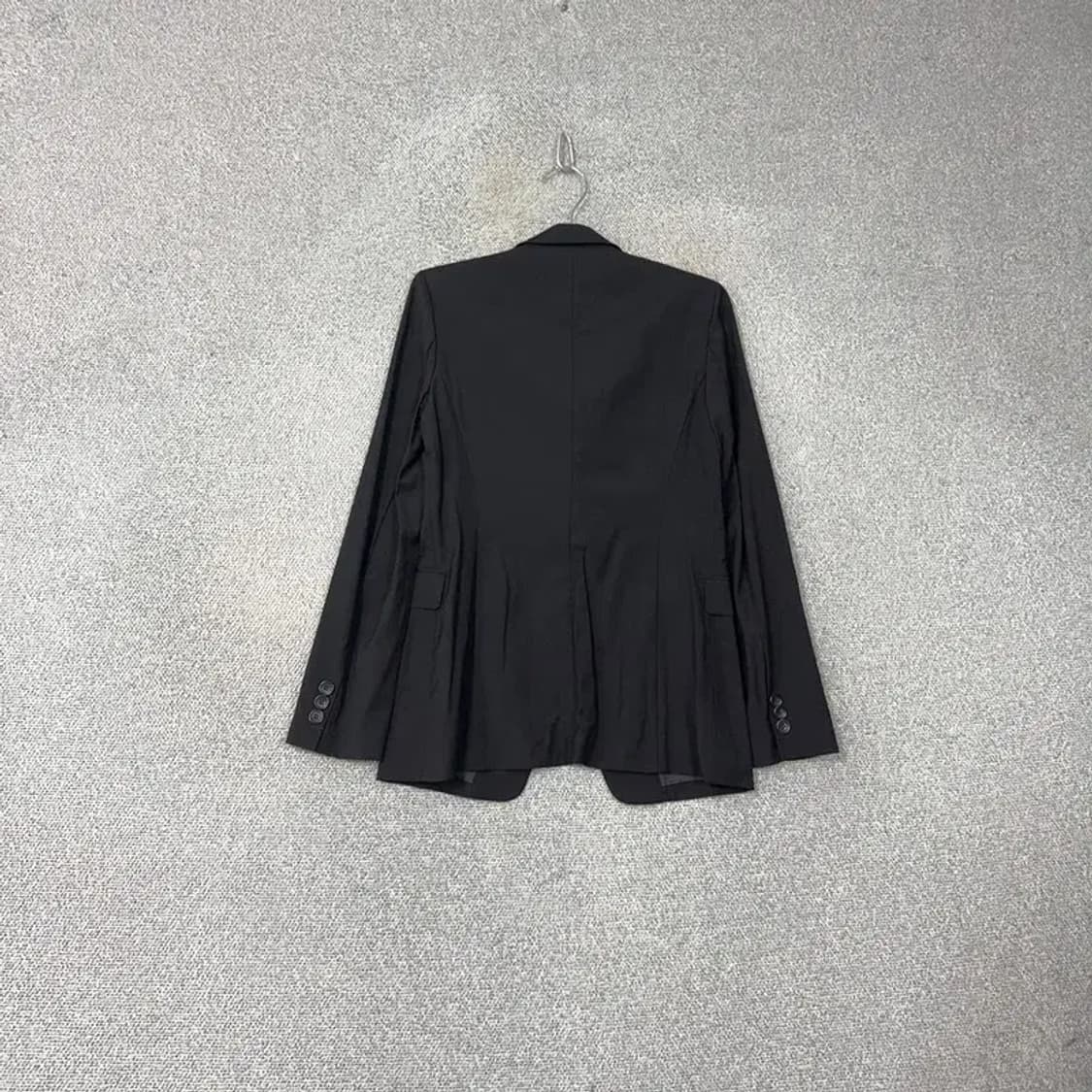타임 한섬 여성 블랙 클래식 원버튼 블레이저 자켓 88-98-165 상품이미지2