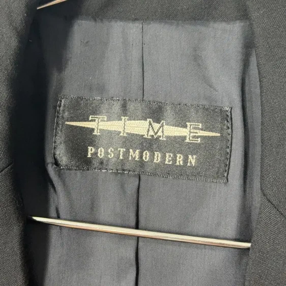 타임 한섬 여성 블랙 클래식 원버튼 블레이저 자켓 88-98-165 상품이미지3