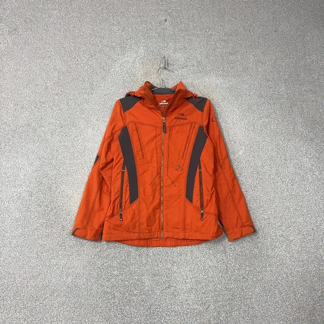 아이더 오렌지 로고 바람막이 자켓 M 상품이미지1