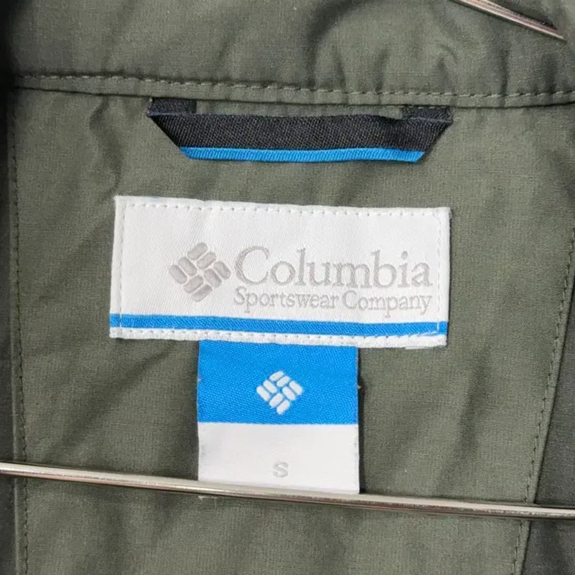 콜롬비아 여성 카키 멀티포켓 바람막이 윈드자켓 S 상품이미지3