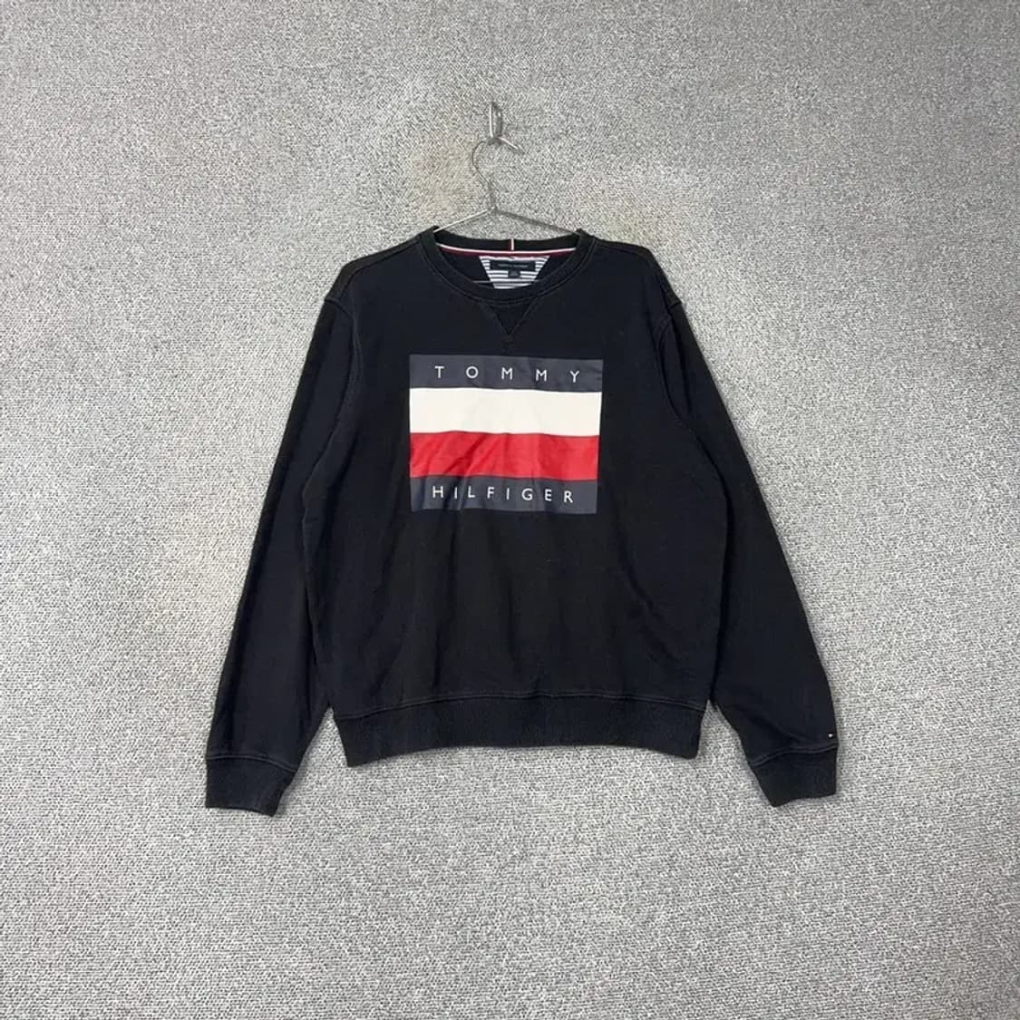 타미힐피거 빅로고 프린팅 맨투맨 L 상품이미지1