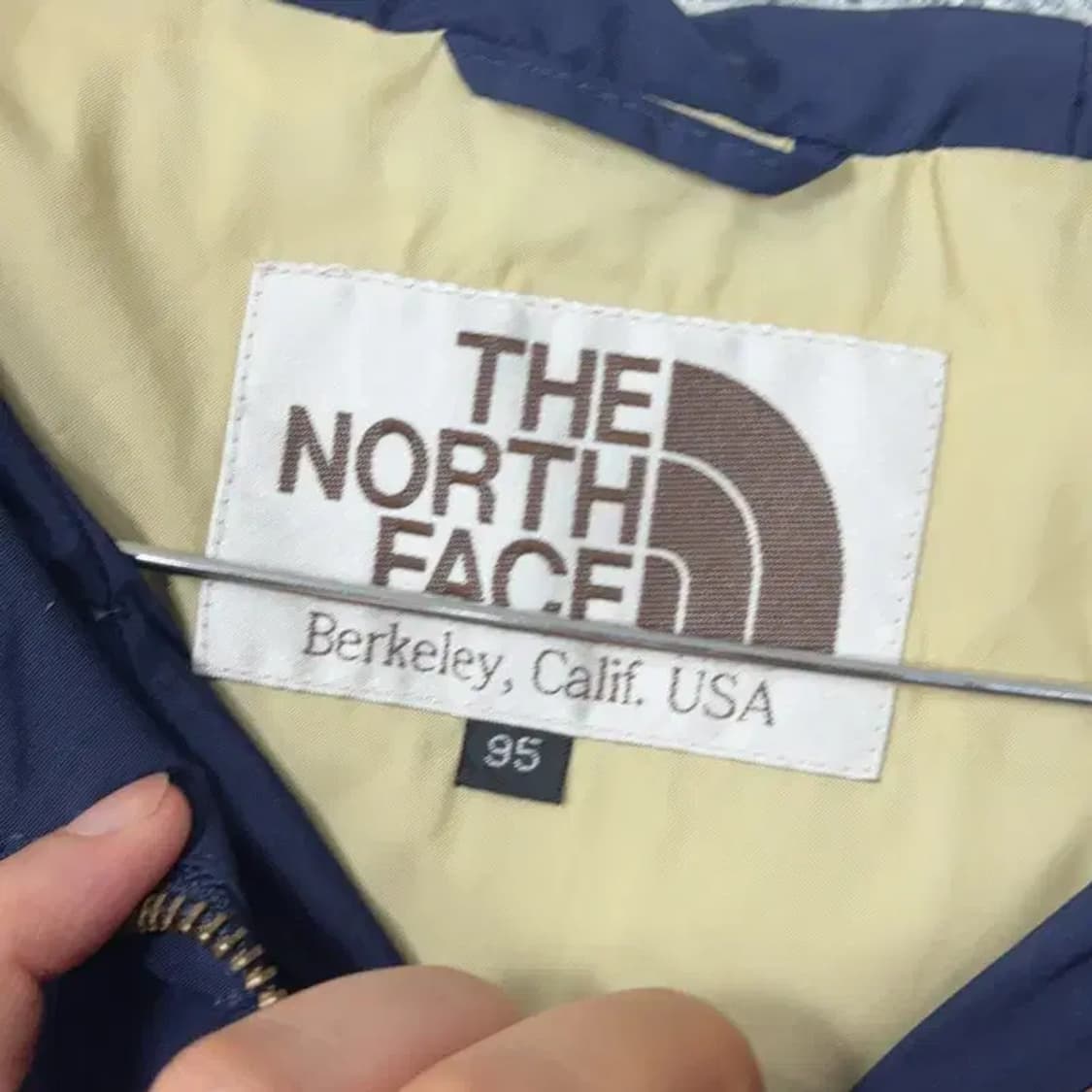 노스페이스 화이트라벨 여성 쿼드포켓 네이비 바람막이 윈드자켓 M 상품이미지3