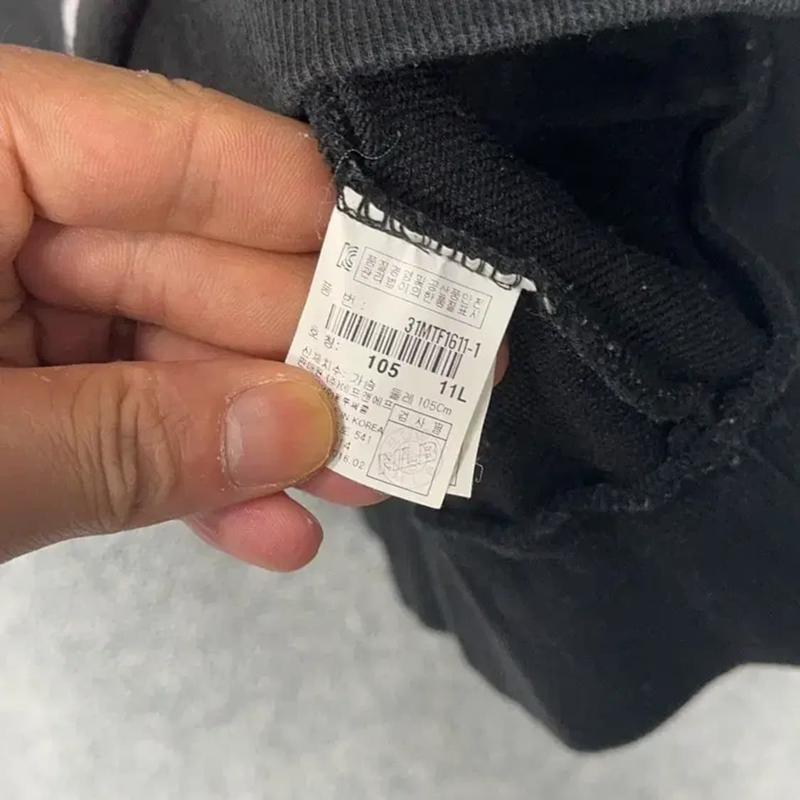 MLB 피츠버그 로고 블랙 오버핏 후드티 105 상품이미지4