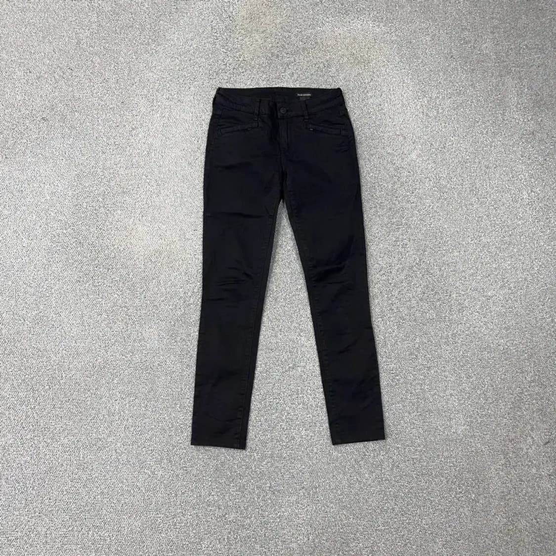 클럽모나코 블랙 코튼 폴리 스키니진 청바지 24 상품이미지1