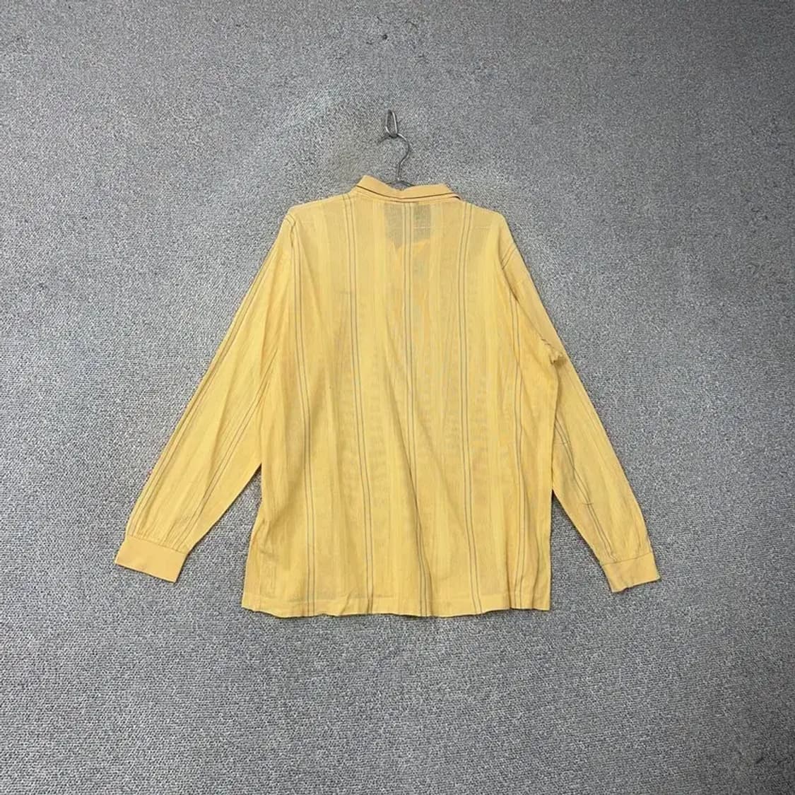 나이키 테니스 빈티지 옐로우 코튼 카라티 XL 상품이미지2