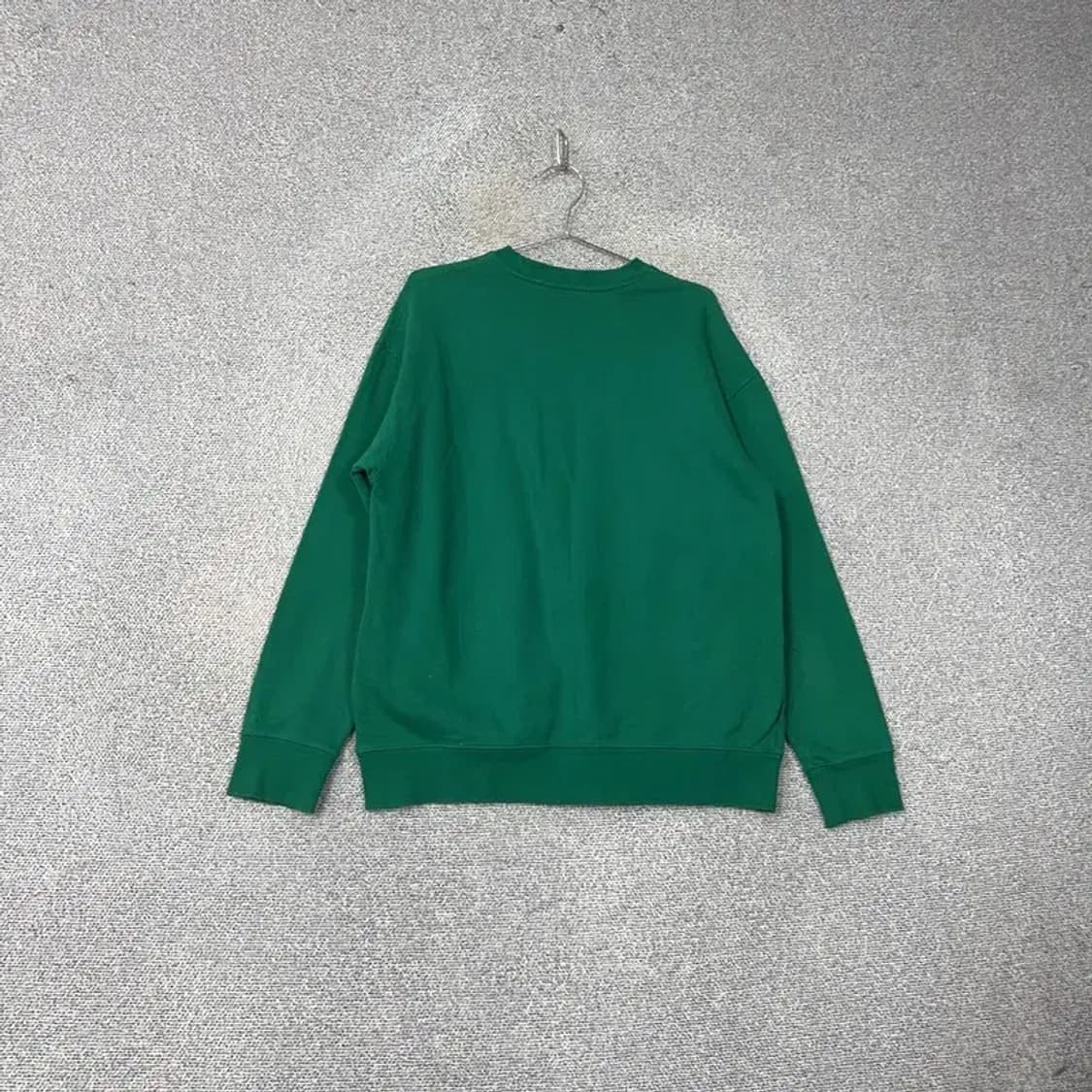 해지스 피즈 그린 로고 캐주얼 맨투맨 M 상품이미지2