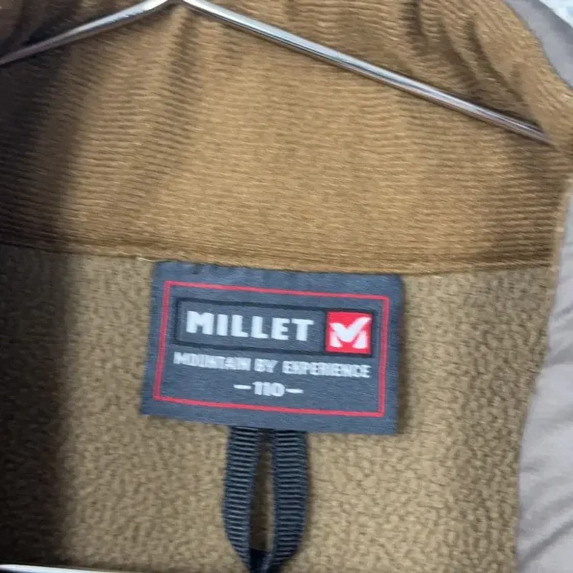 밀레 브라운 양털 플리스 후리스 110 상품이미지3