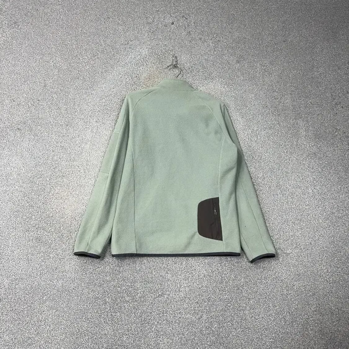 코오롱 로고 민트 캐주얼 후리스 집업 M 상품이미지2