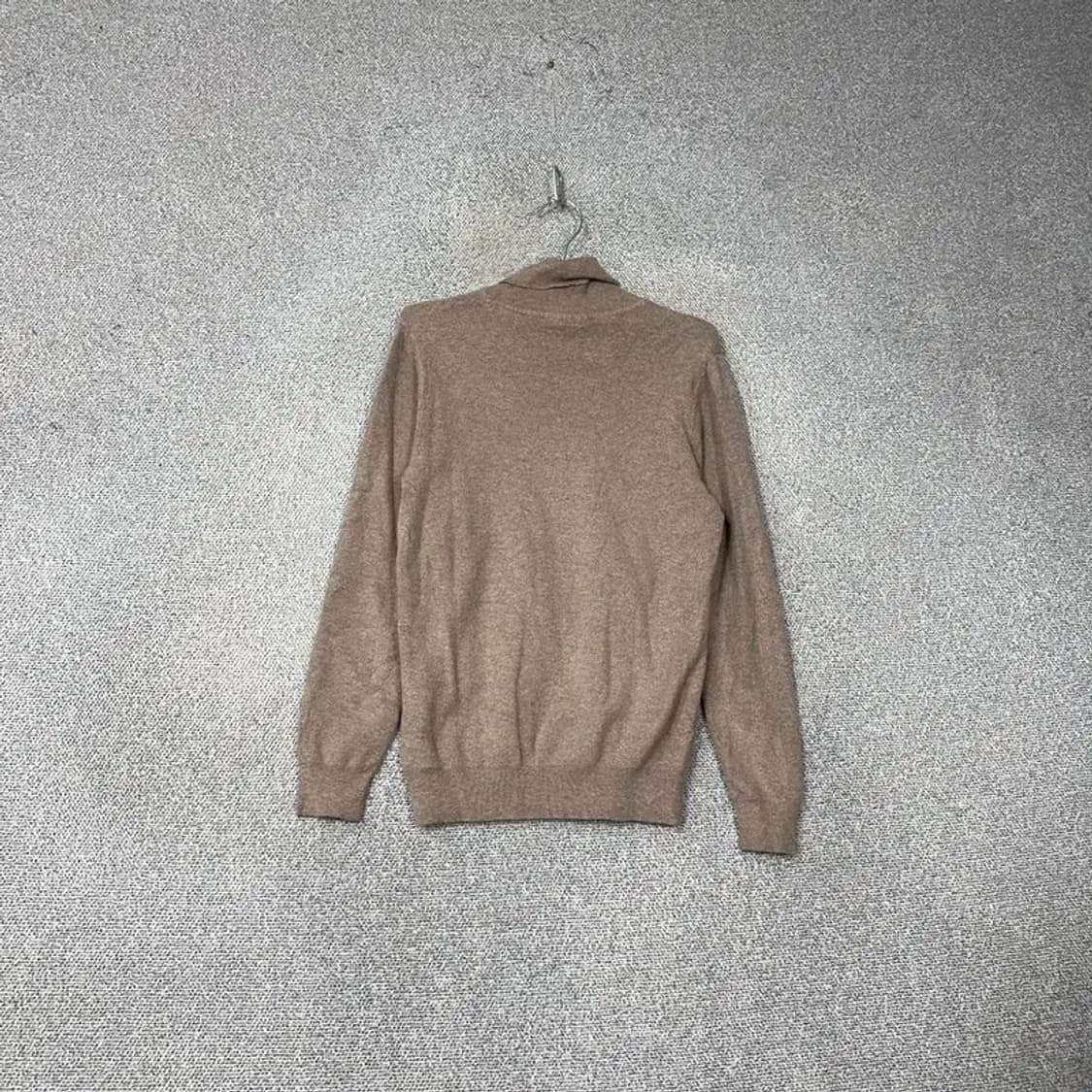 알마니 익스체인지 모헤어 베이지 캐주얼 목폴라 니트 M 상품이미지2
