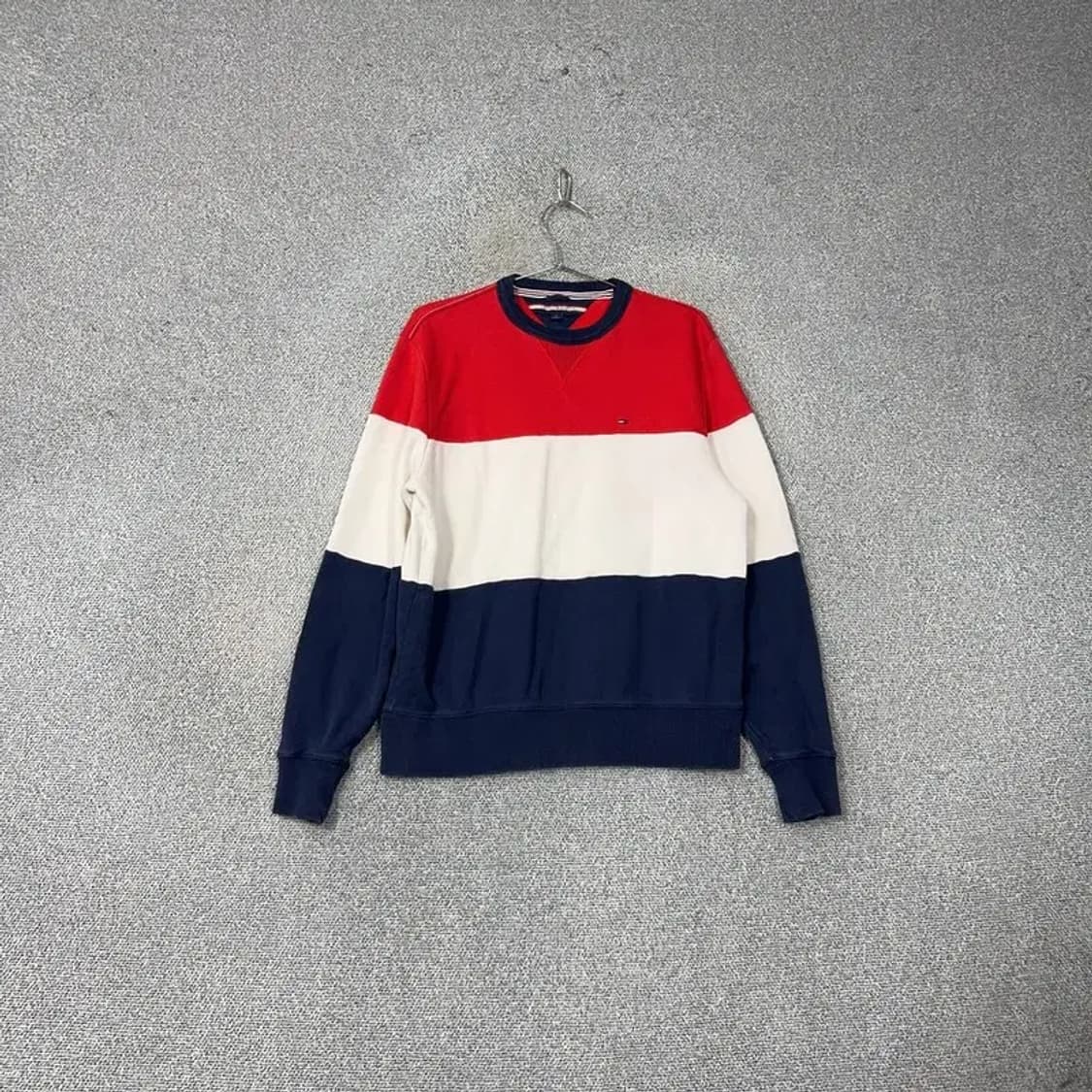 타미힐피거 멀티컬러 캐주얼 맨투맨 M 상품이미지1