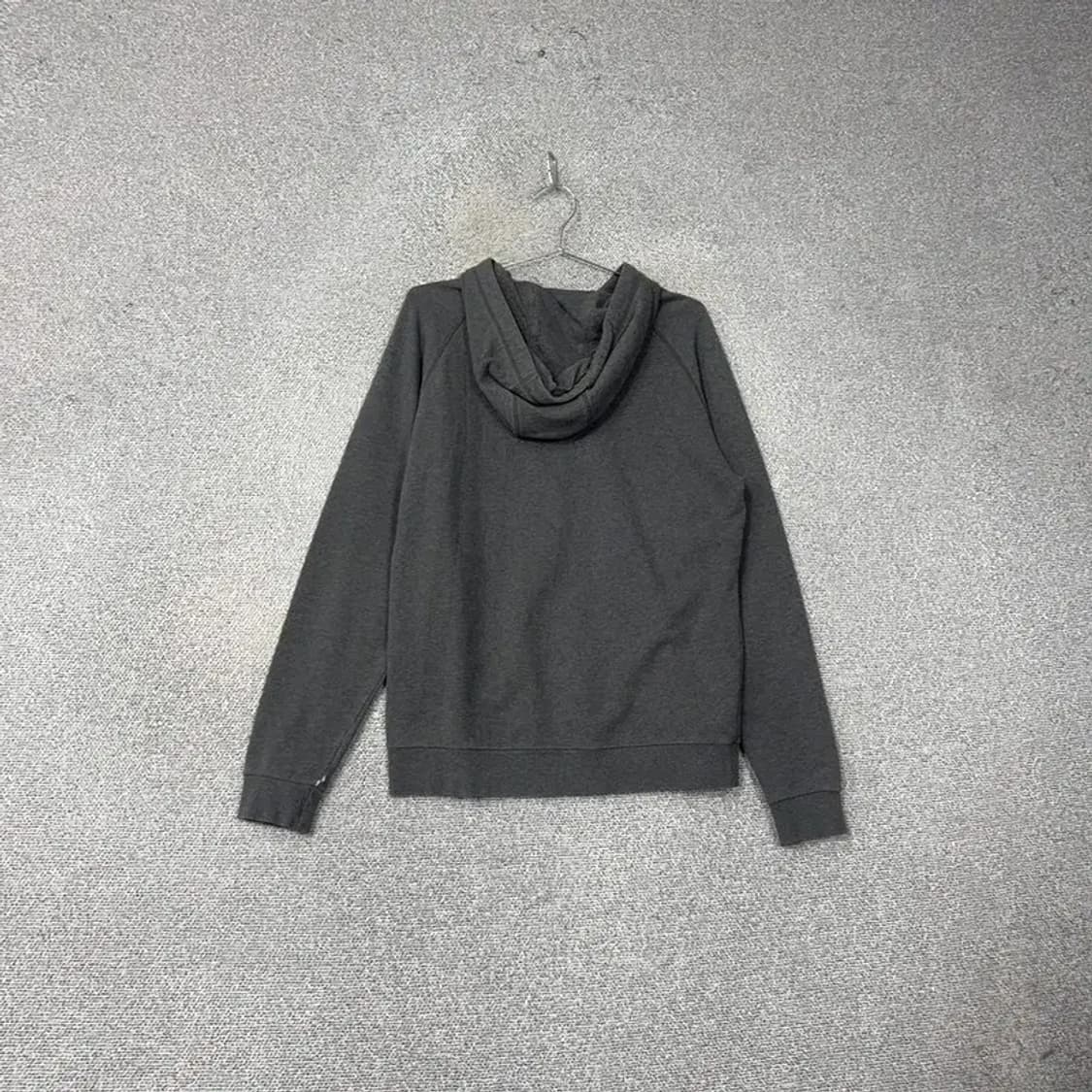 디스커버리 프린팅 로고 그레이 후드티 100 상품이미지2