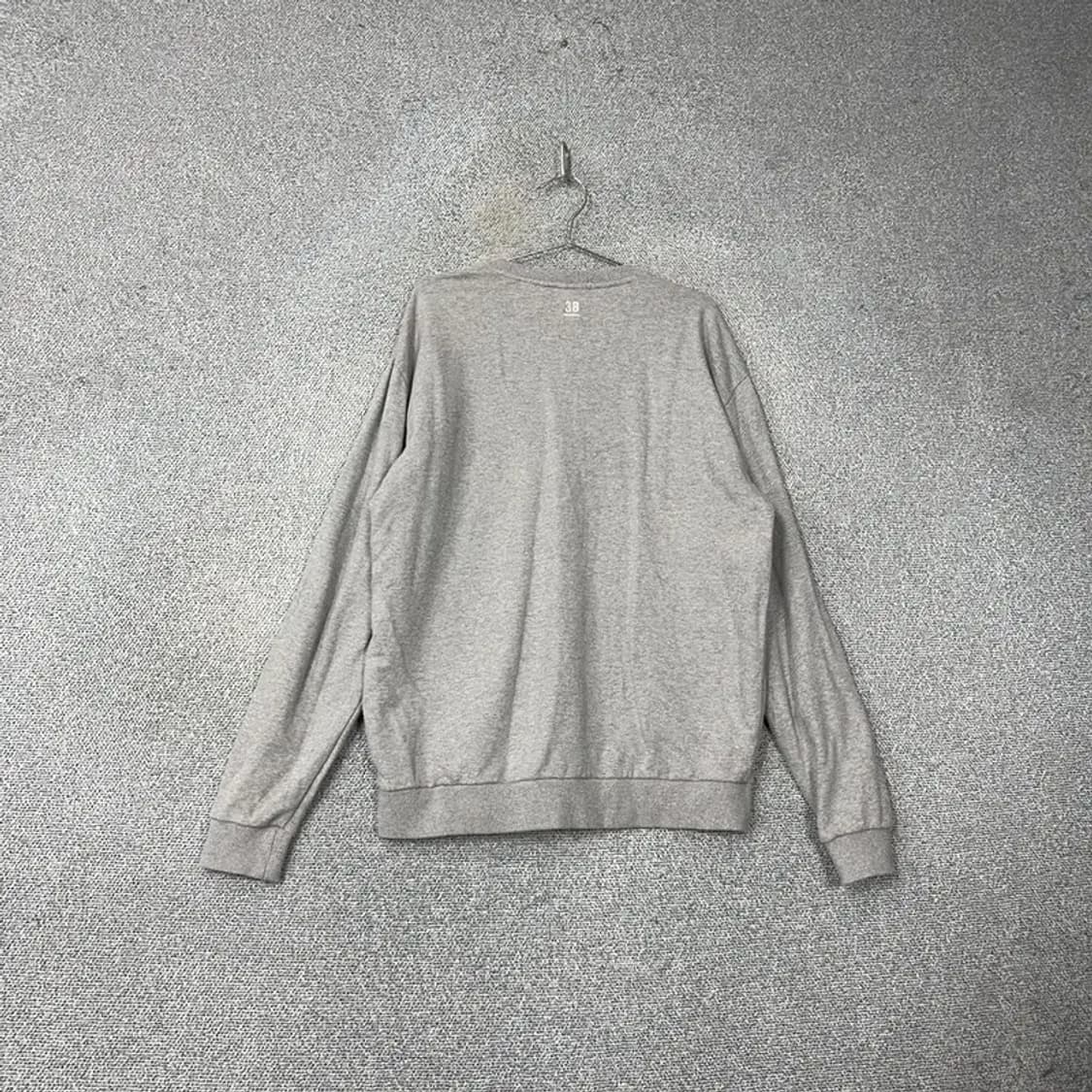 캉골 빅로고 그레이 맨투맨 L 상품이미지2