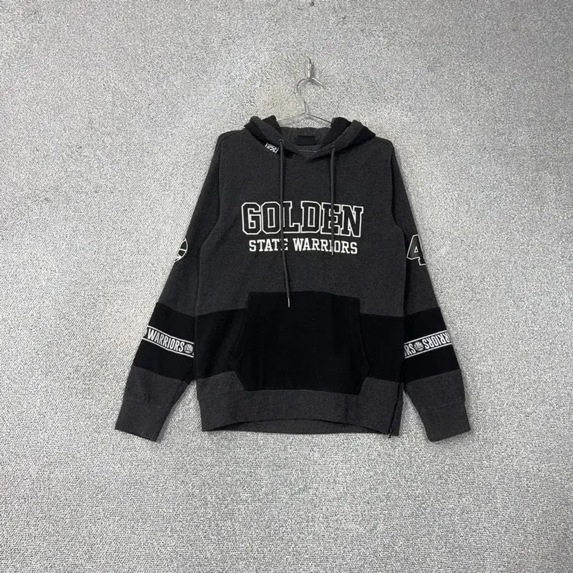 NBA 골든 스테이트 블랙 후드티 M 상품이미지1